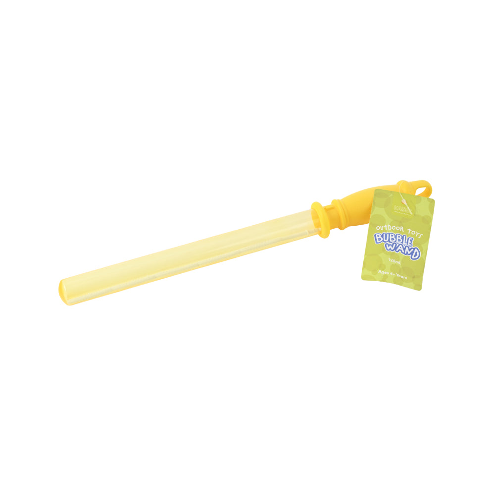 Kids Sml Bubble Wand - YELLOW